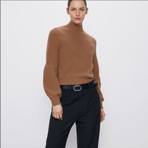 Zara camel sweater